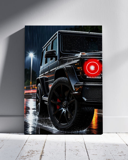 Mercedes-G63 Neon Wall Poster