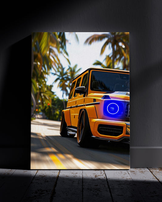 Super Class Neon Wall Poster