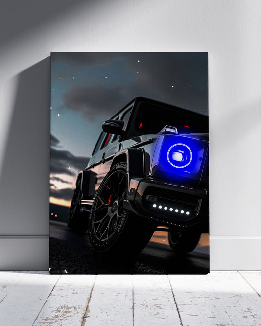 Mercedes-AMG G Neon Wall Poster