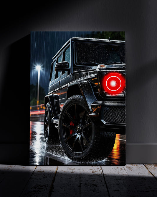 Mercedes-G63 Neon Wall Poster