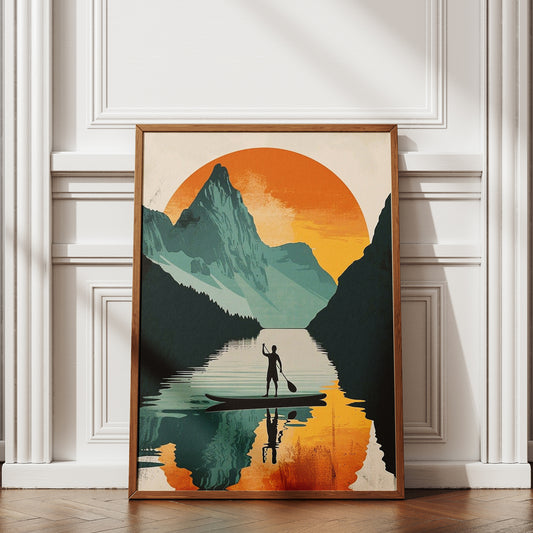Silence Journey Wall Art Poster