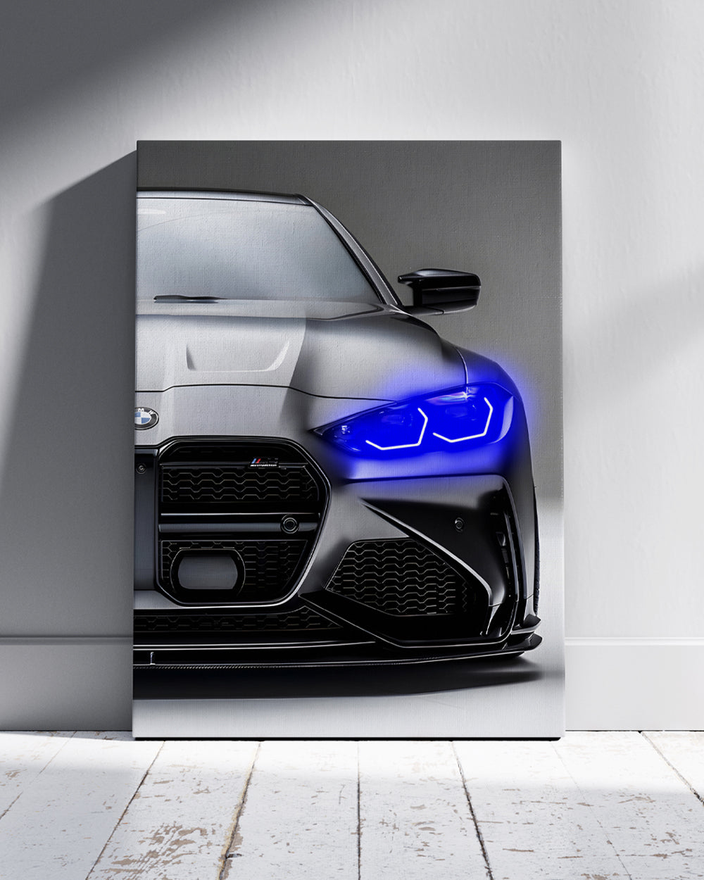 BMW  CSL Neon Wall Poster